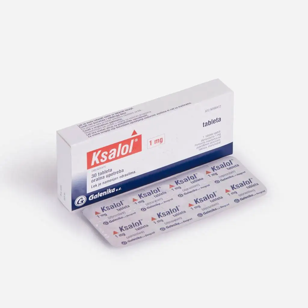 Ksalol 1mg tablets